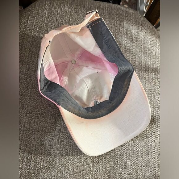 Ladies Adidas pink and orange tie dye ball cap - Picture 3 of 6